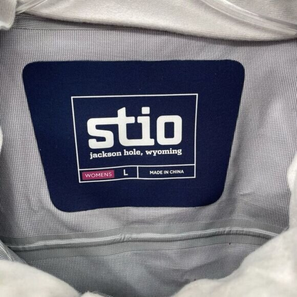 Stio Ski Jacket Womens Large Blue Environ Waterproof Snowboard Gorpcore Workwear - Picture 5 of 12